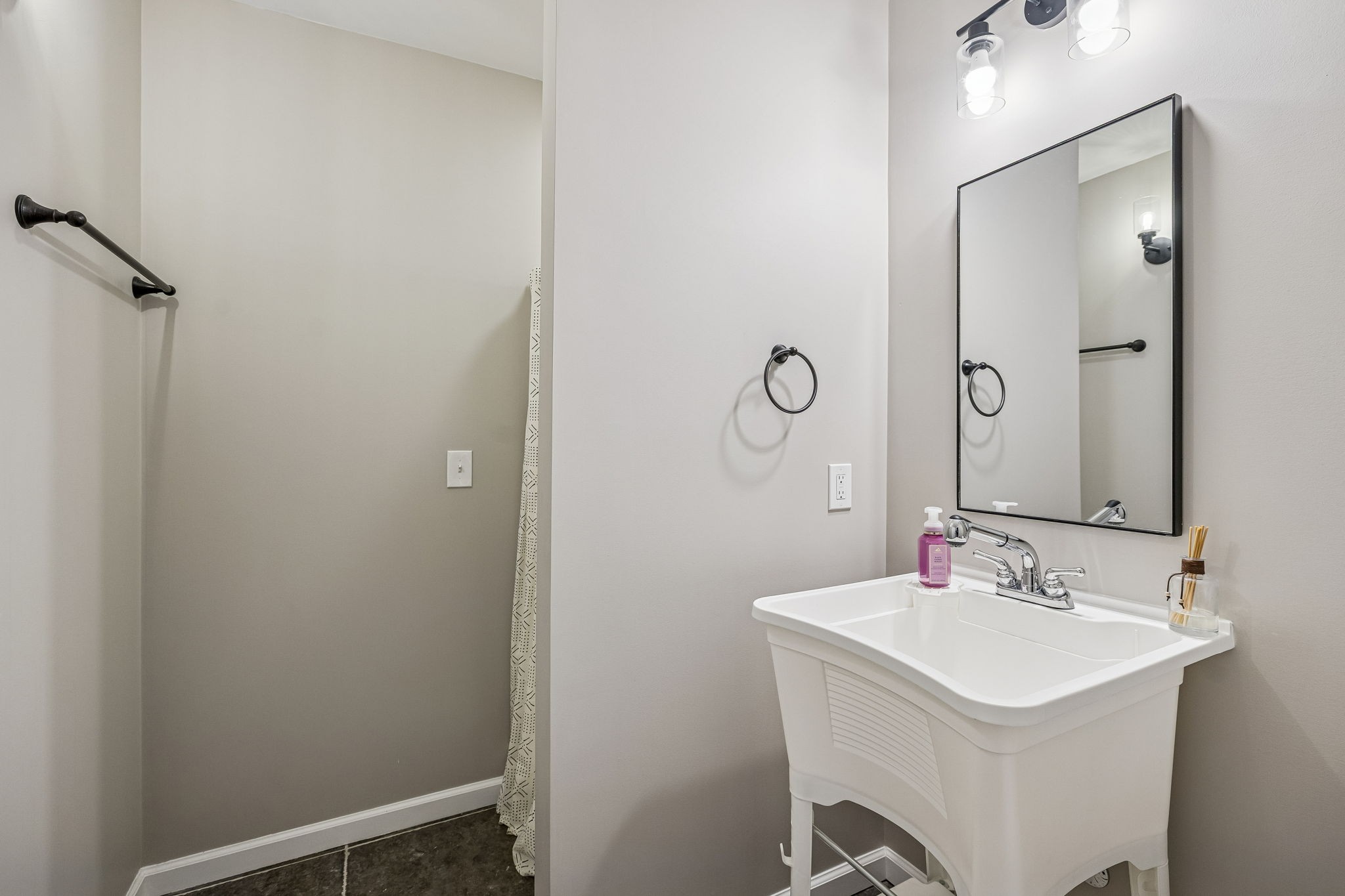 3840 East Compton Road Murfreesboro, TN 37130 - Photo 35 of 51 a bathroom with a sink mirror and vanity