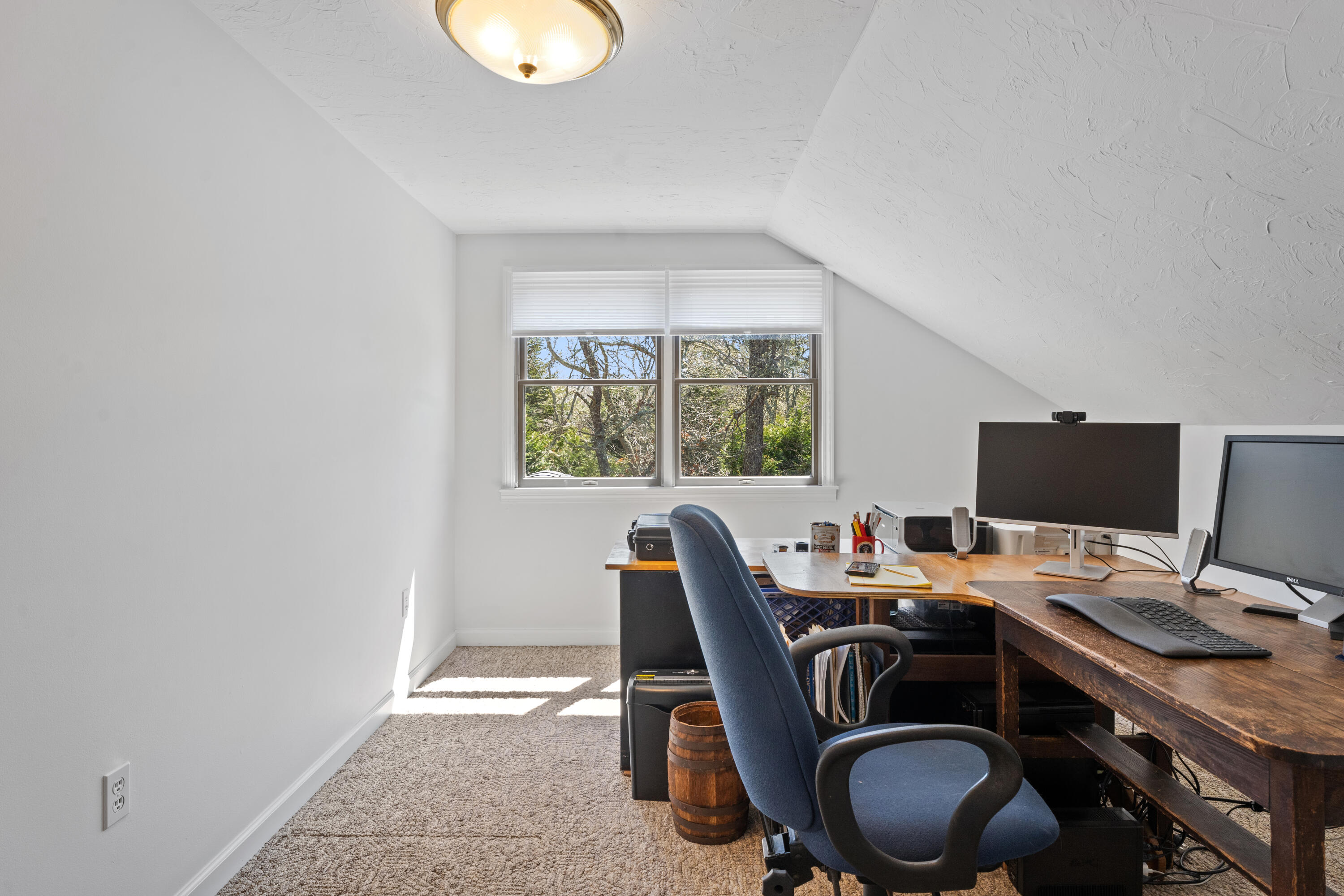 9 Sampson Avenue Edgartown, MA 02539 - Photo 17 of 35 a view of a workspace with furniture and a window