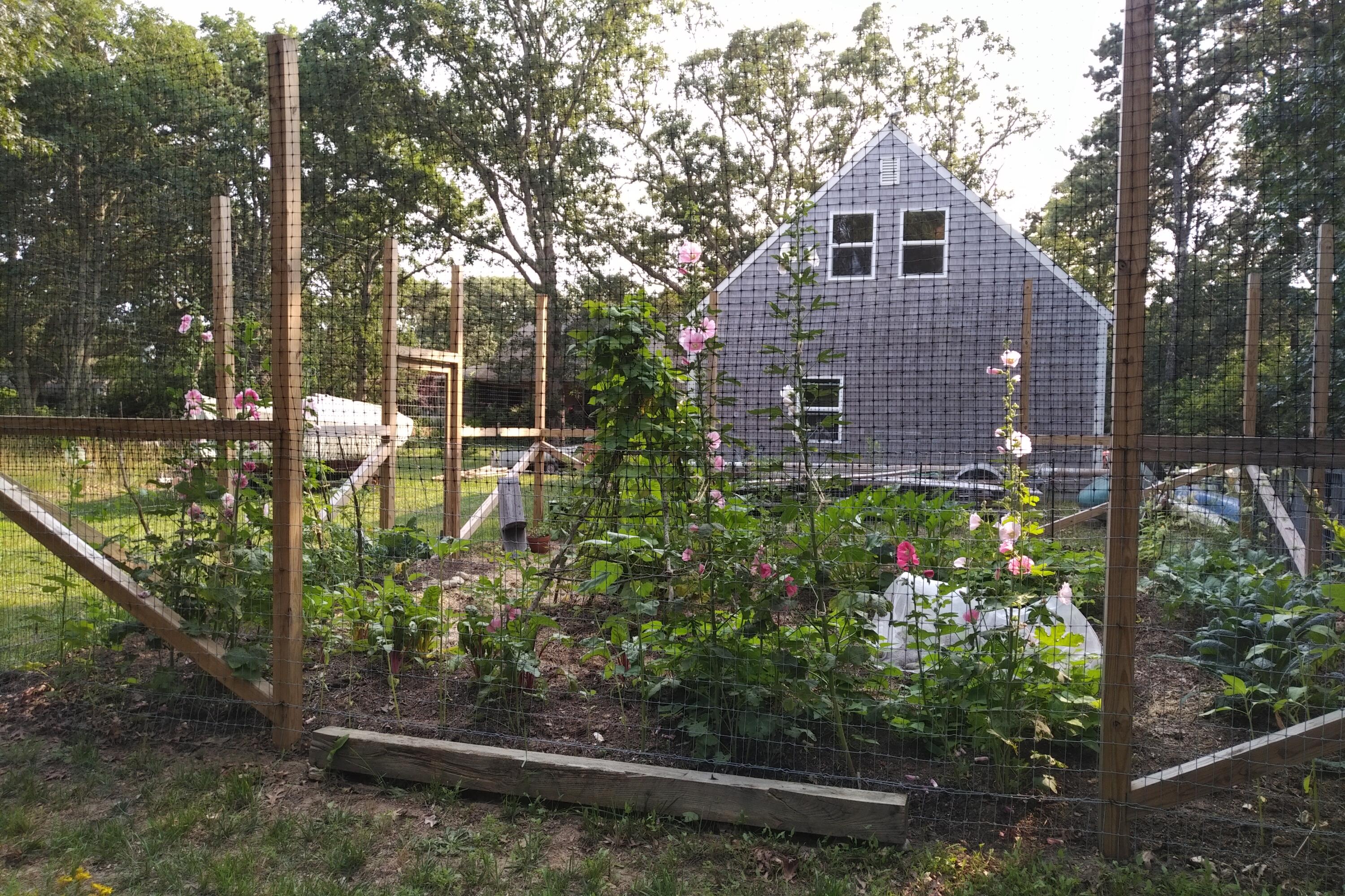 9 Sampson Avenue Edgartown, MA 02539 - Photo 27 of 35 a aerial view of a house with a yard and potted plants