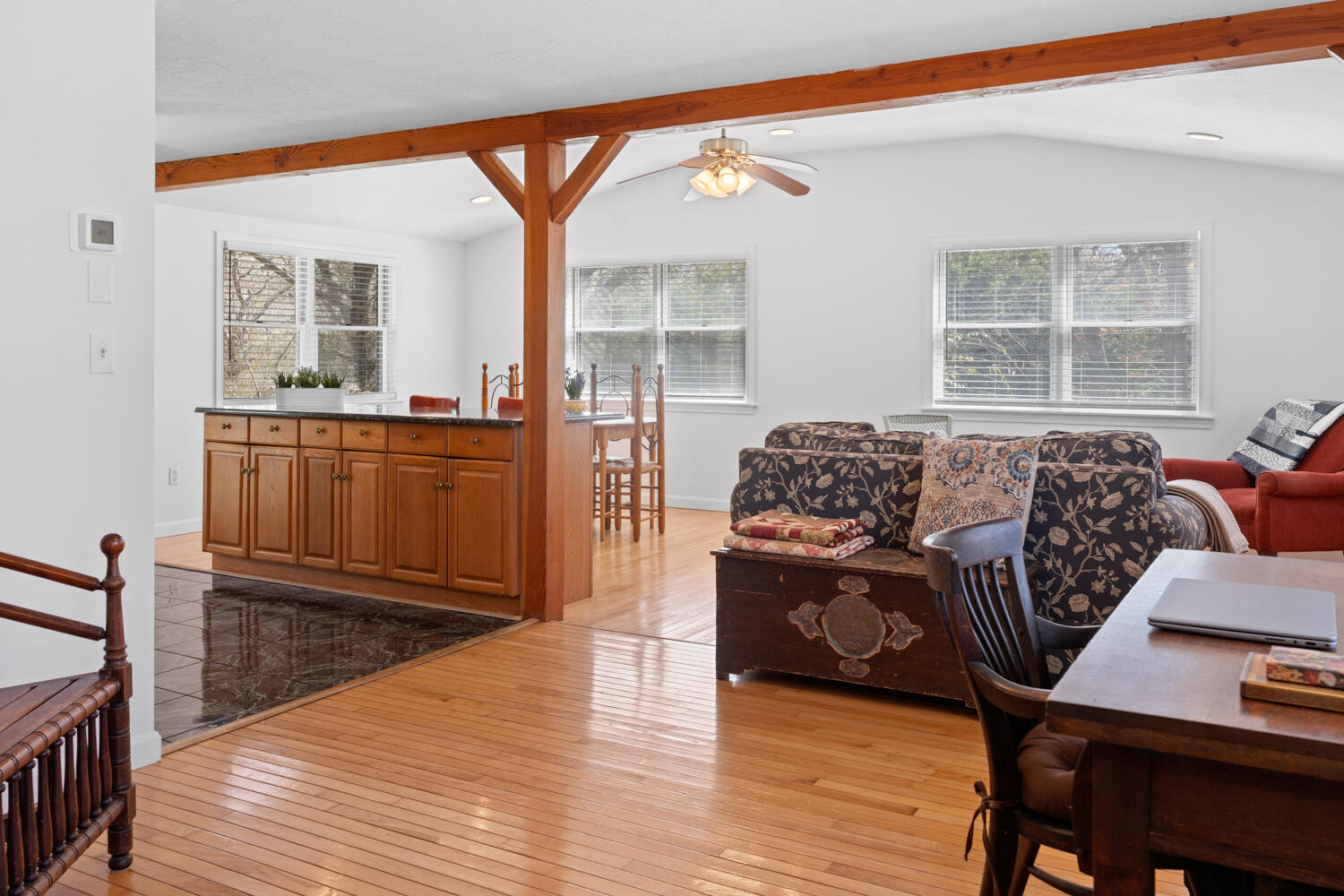 9 Sampson Avenue Edgartown, MA 02539 - Photo 4 of 35 a living room with furniture and wooden floor