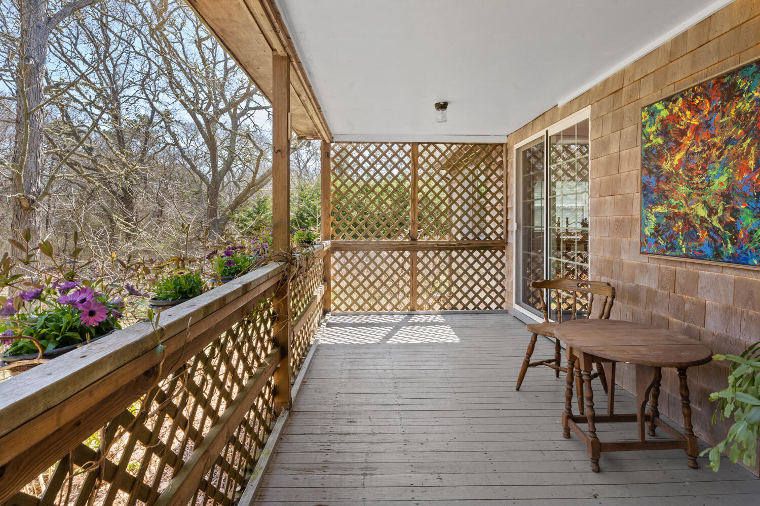 9 Sampson Avenue Edgartown, MA 02539 - Photo 9 of 35 a view of a chairs on the deck