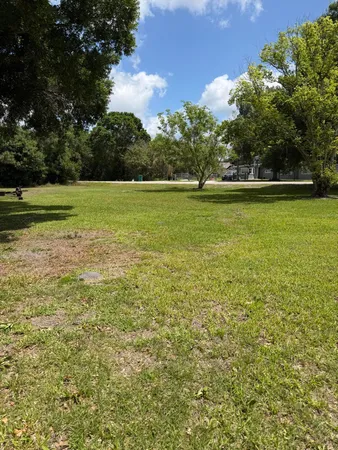a view of a green field
