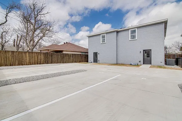 a view of a house with a outdoor space