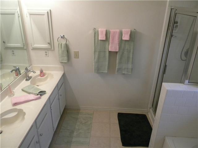 1204 Jacksons View Road Hermitage, TN 37076 - Photo 11 of 20 MASTER BATH features neutral ceramic tile with HEATED FLOOR and double vanity!