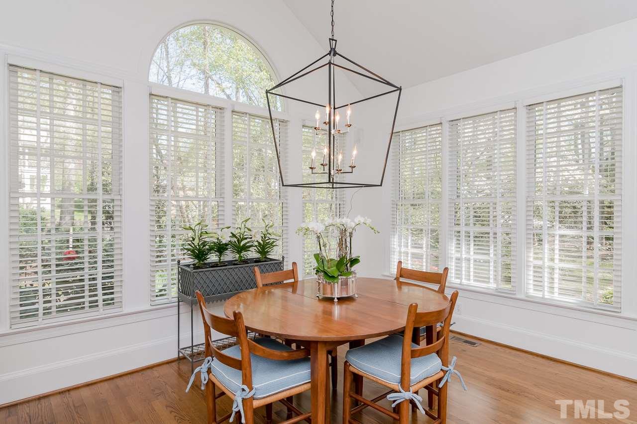 407 Forsyth Street Raleigh, NC 27609 - Photo 8 of 30 a view of a dining room with furniture window and outside view