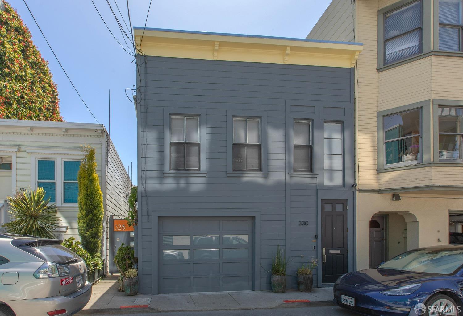 328 Harriet Street San Francisco, CA 94103 - Photo 33 of 41 a front view of a house with parking