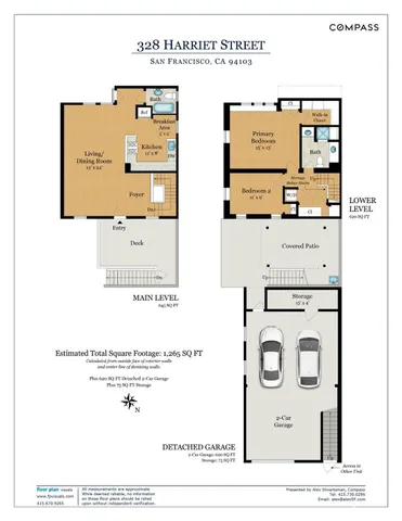 $1,195,000 | 328 Harriet Street, San Francisco, CA 94103