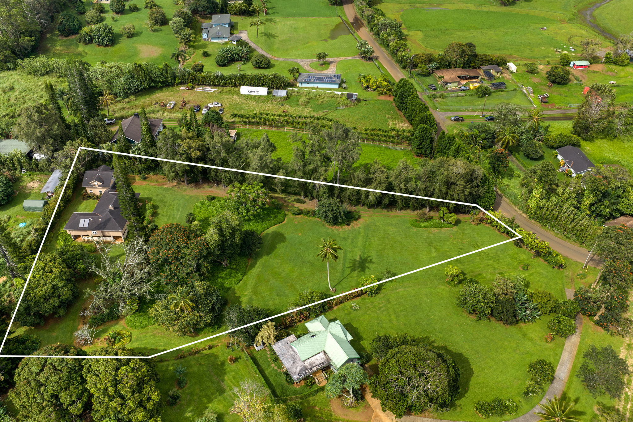 597 Puuopae Road Kapaa, HI 96746 - Photo 17 of 30 a view of a yard