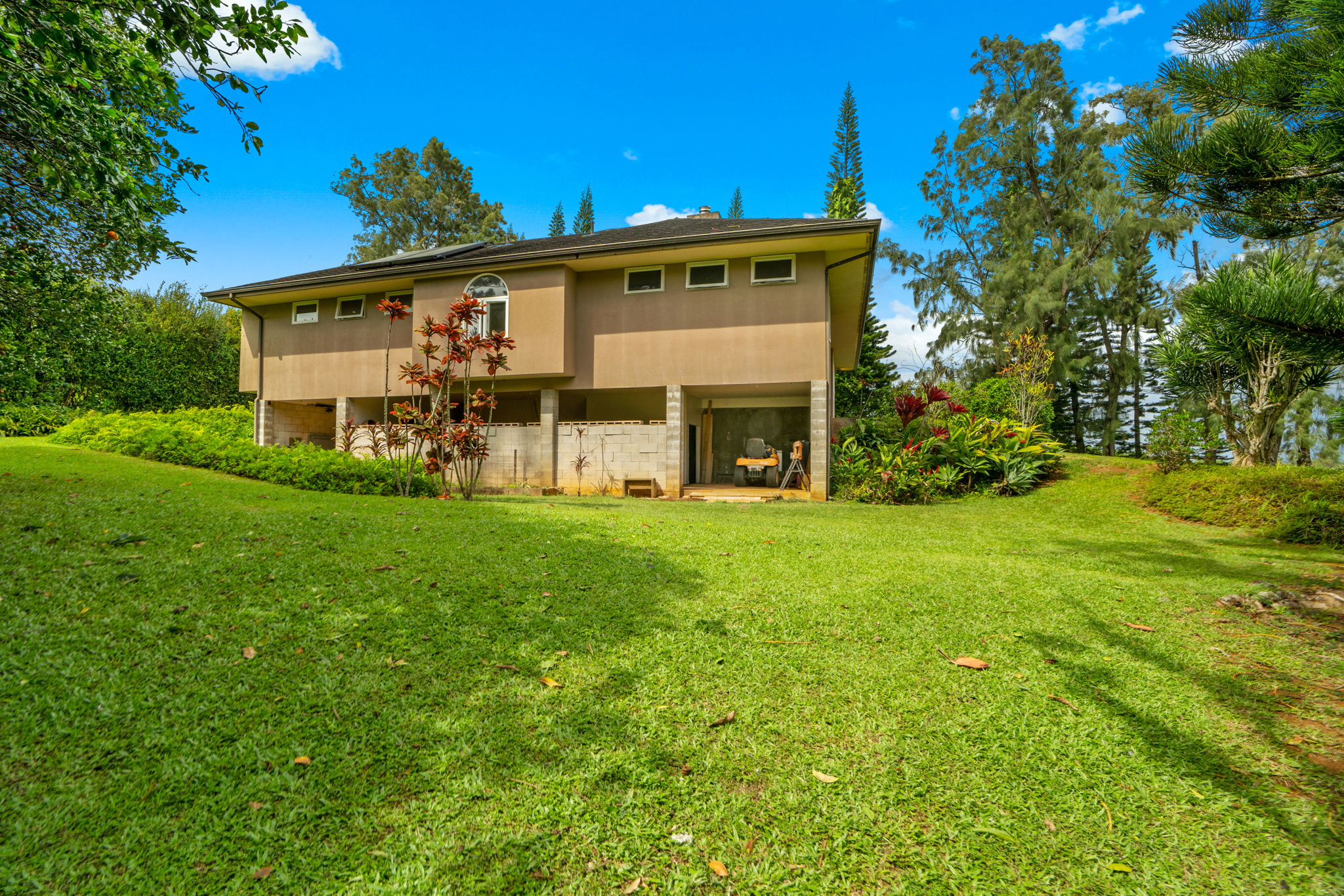 597 Puuopae Road Kapaa, HI 96746 - Photo 24 of 30 a view of a house with backyard
