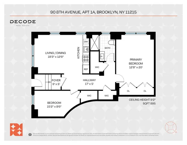 $850,000 | 90 8th Avenue, Unit 1A | Park Slope