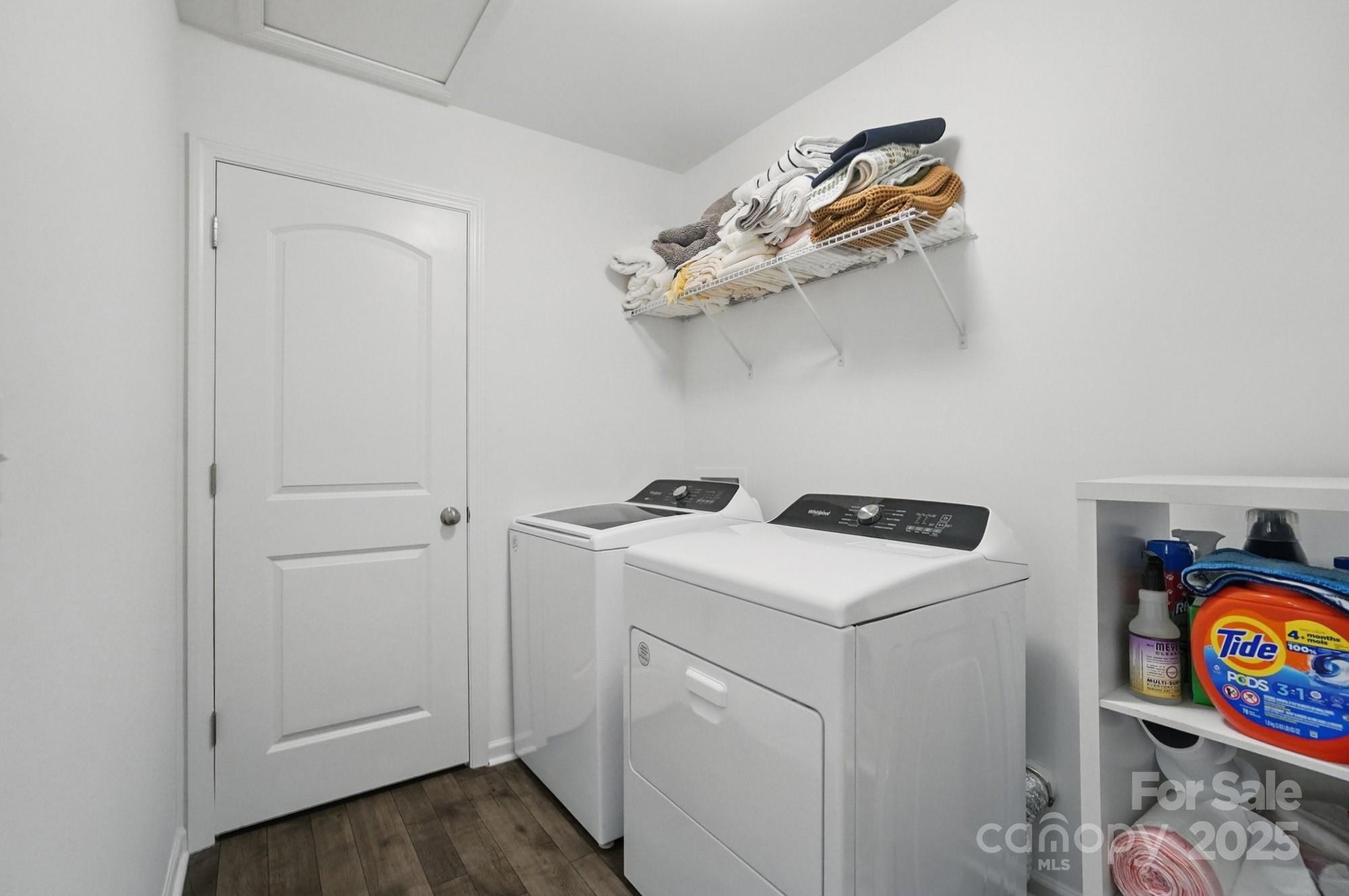 637 Scotch Meadows Loop Monroe, NC 28110 - Photo 15 of 30 a utility room with dryer and washer