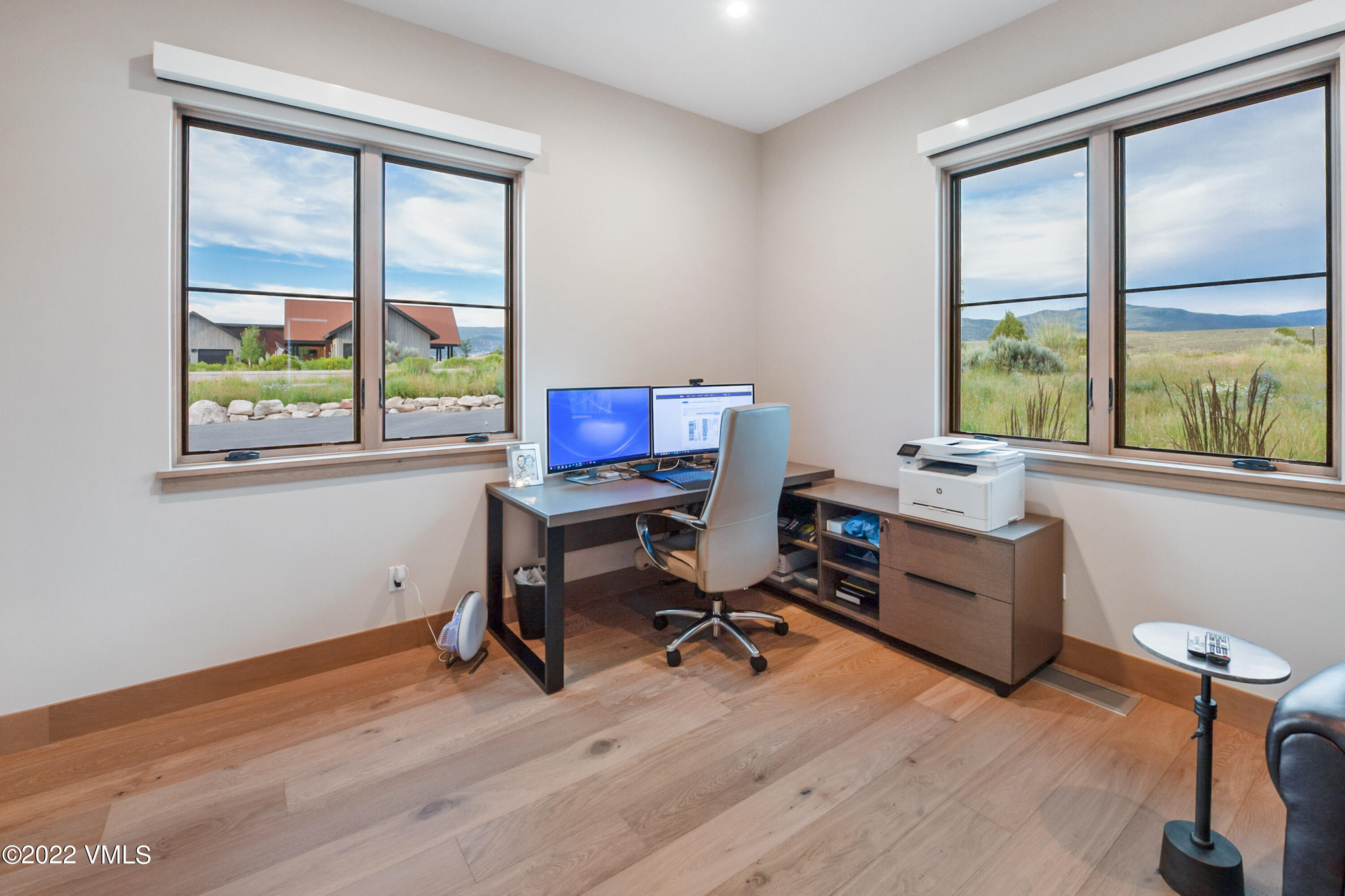2185 East Haystacker Drive Eagle, CO 81631 - Photo 21 of 30 a view of a workspace with furniture and a window