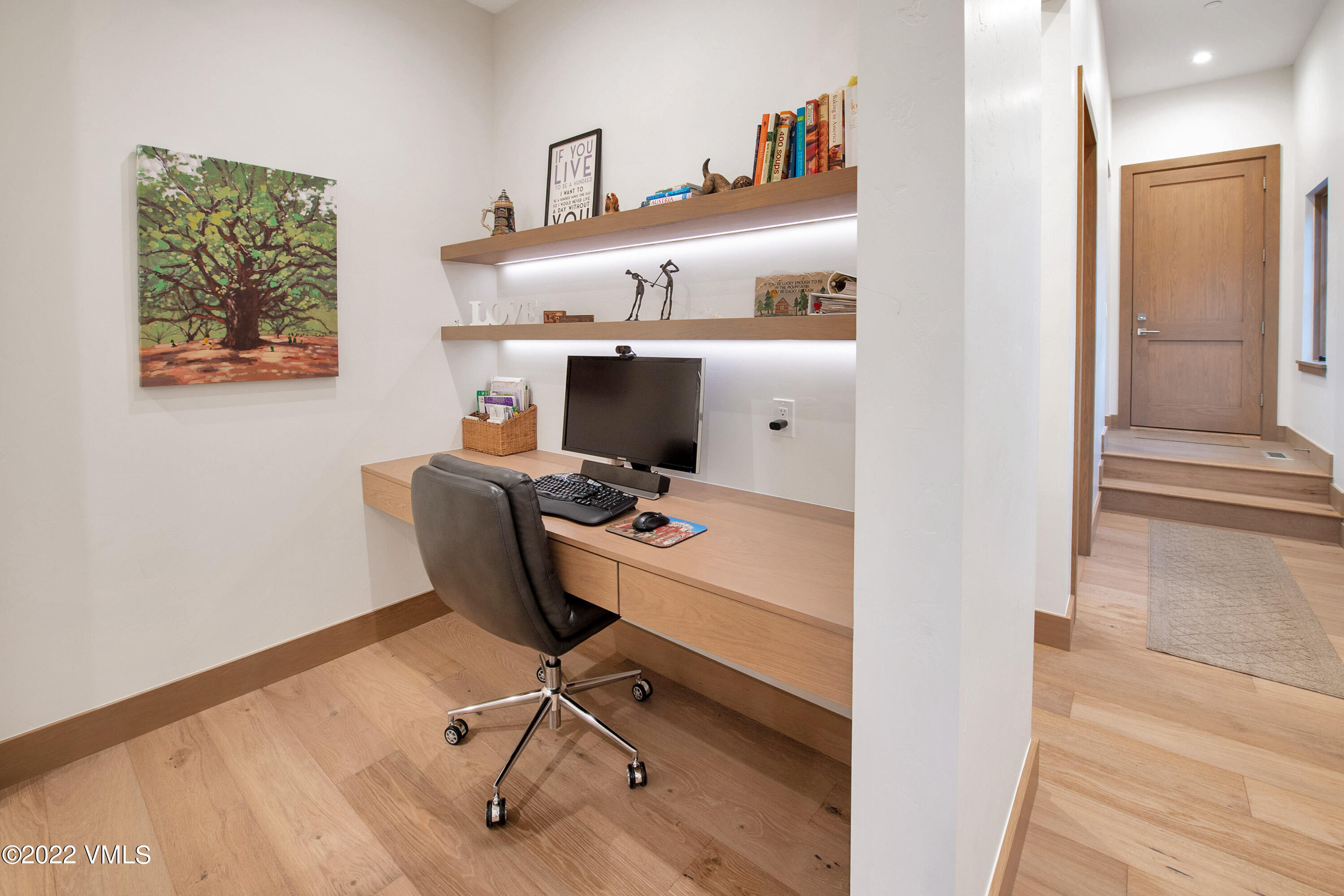2185 East Haystacker Drive Eagle, CO 81631 - Photo 26 of 30 a view of a workspace with furniture and a window