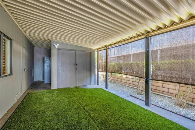 a view of a city with tall buildings