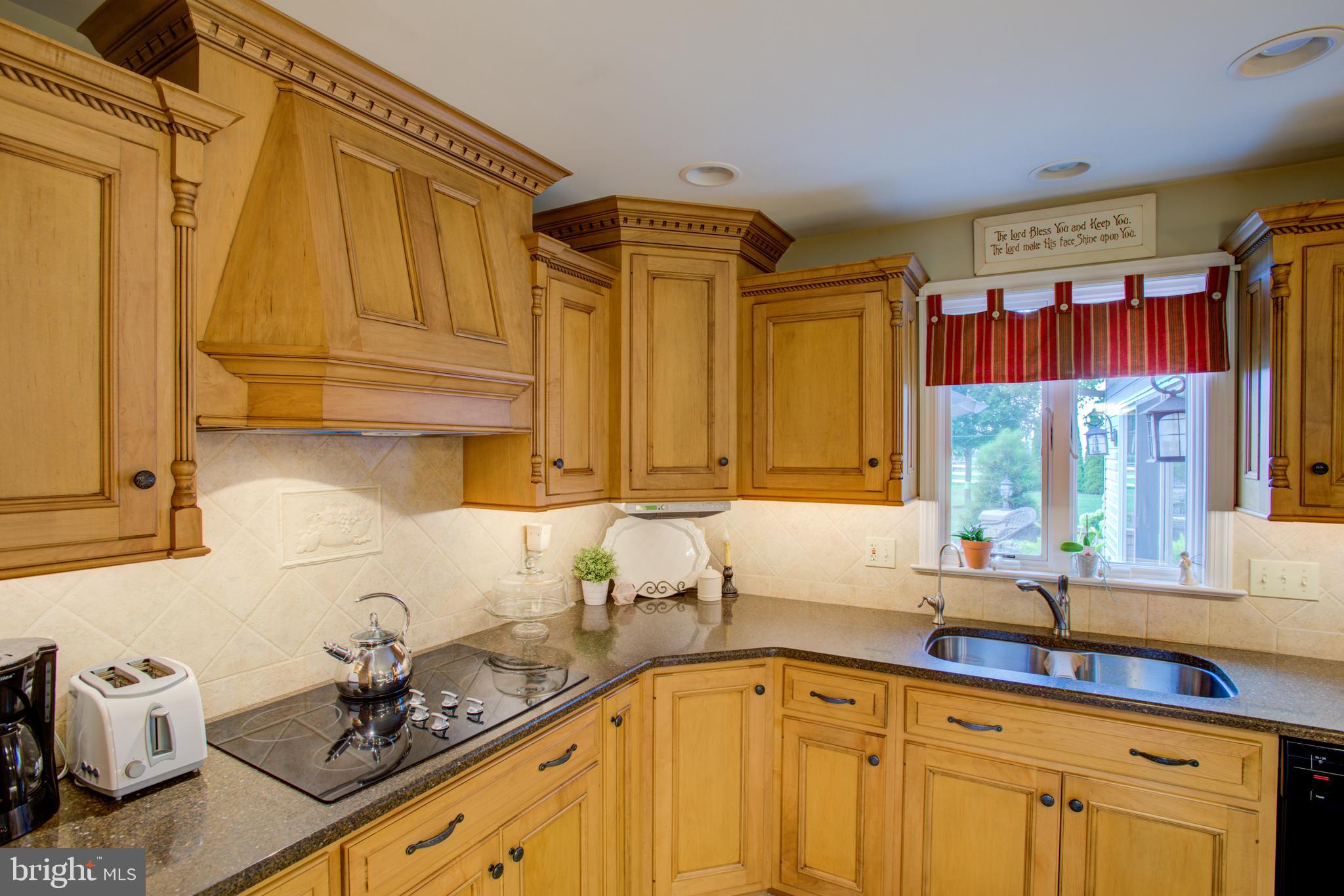 116 Meetinghouse Road Gap, PA 17527 - Photo 31 of 66 a kitchen with granite countertop a sink a stove and cabinets