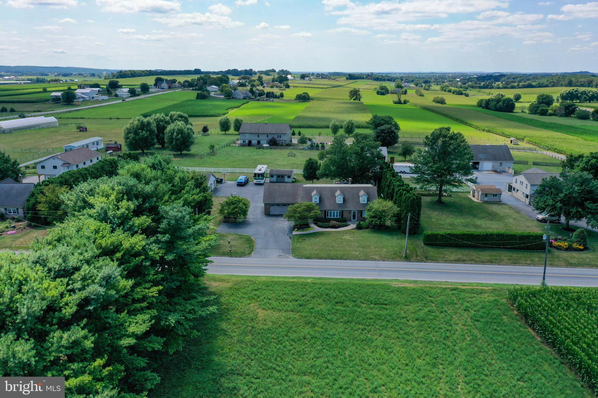 116 Meetinghouse Road Gap, PA 17527 - Photo 9 of 66 an aerial view of a houses with outdoor space and street view