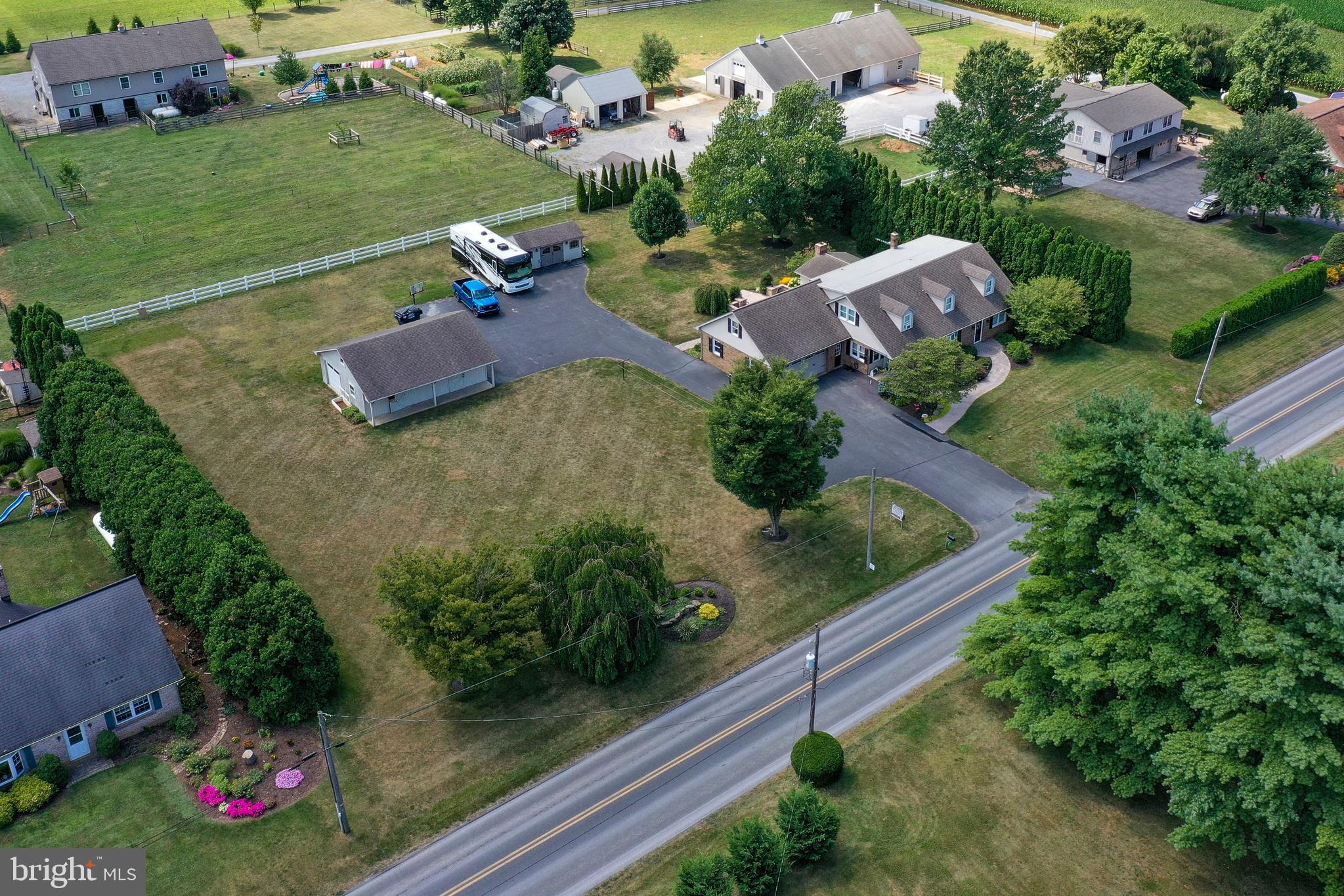 116 Meetinghouse Road Gap, PA 17527 - Photo 10 of 66 an aerial view of a house having outdoor space