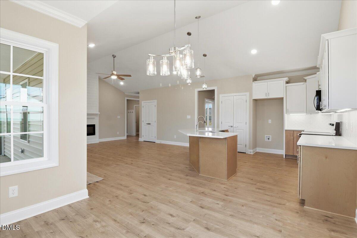 1345 Scarlet Oak Rd Spring Spring Hope, NC 27882 - Photo 7 of 23 a view of a kitchen and a sink