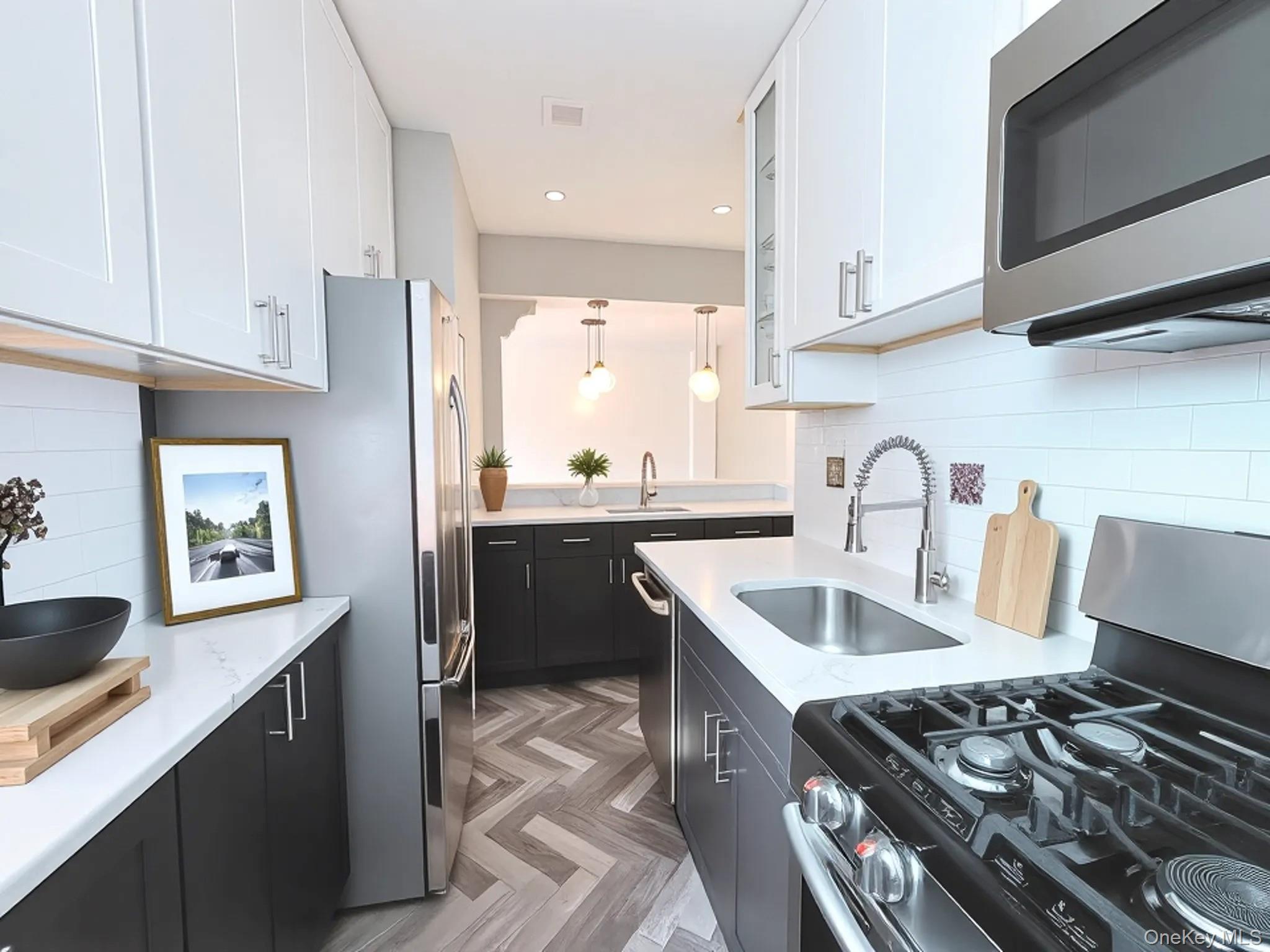 800 Grand Concourse, Unit 2JS Bronx, NY 10451 - Photo 6 of 18 a kitchen with a stove and a sink