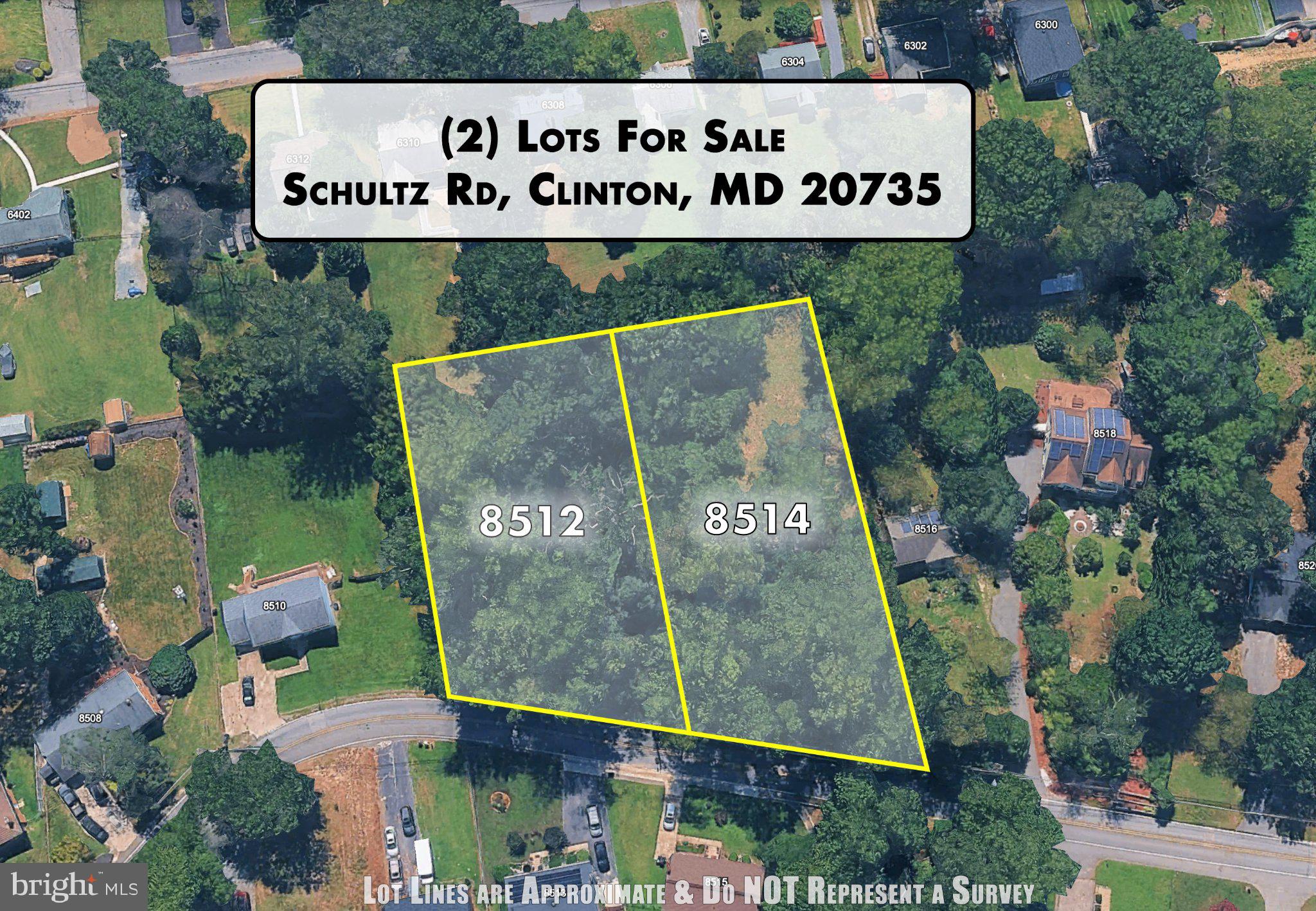 8514 Schultz Road Clinton, MD 20735 - Photo 1 of 3 Prime Lots Available in Clinton, MD