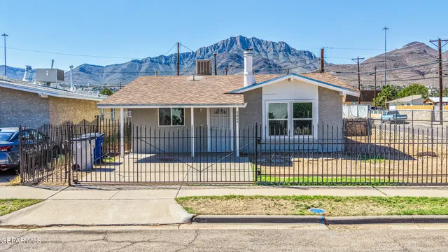 a front view of a house with a balcony