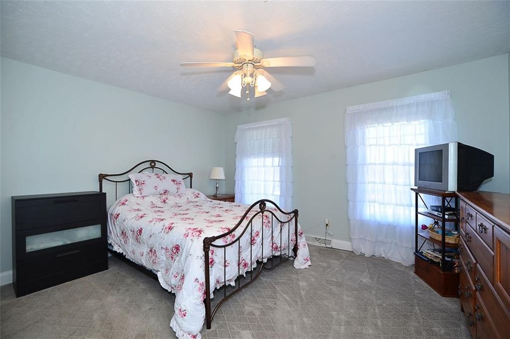 108 Cloverleaf Lane Butler, PA 16001 - Photo 19 of 25 MAIN FLOOR Bedroom 2. Front-facing, new carpet, neutral paint, larger closet.