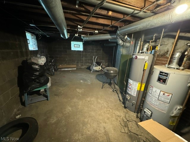 1187 Addison Road Cleveland, OH 44103 - Photo 24 of 25 Basement featuring water heater
