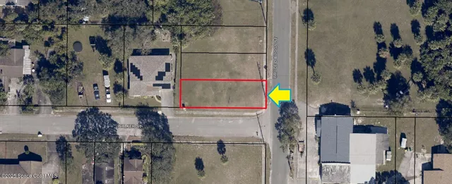 a bird view of a house