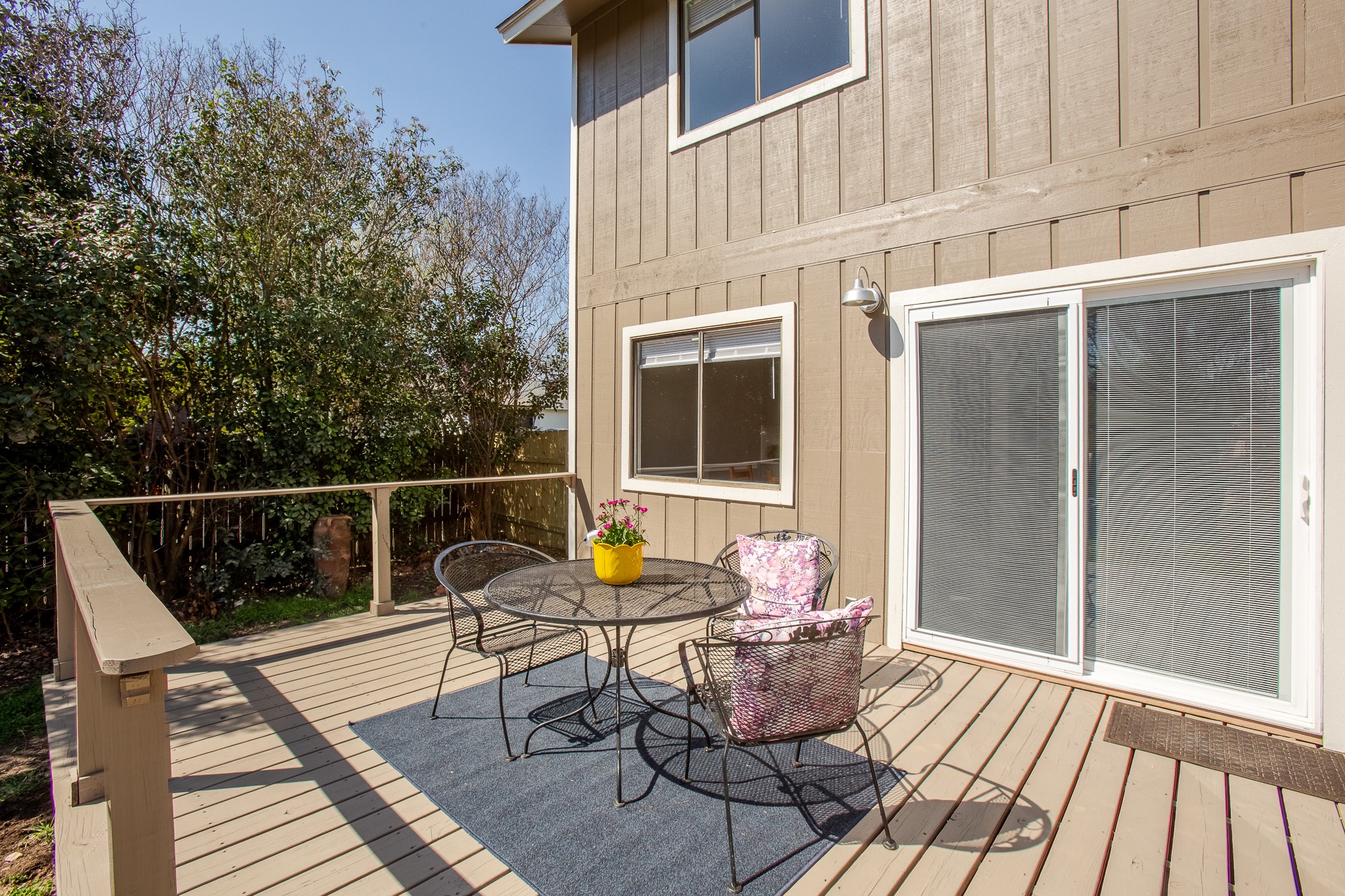 8007 Swindon Lane Austin, TX 78745 - Photo 25 of 27 Deck with outdoor dining space