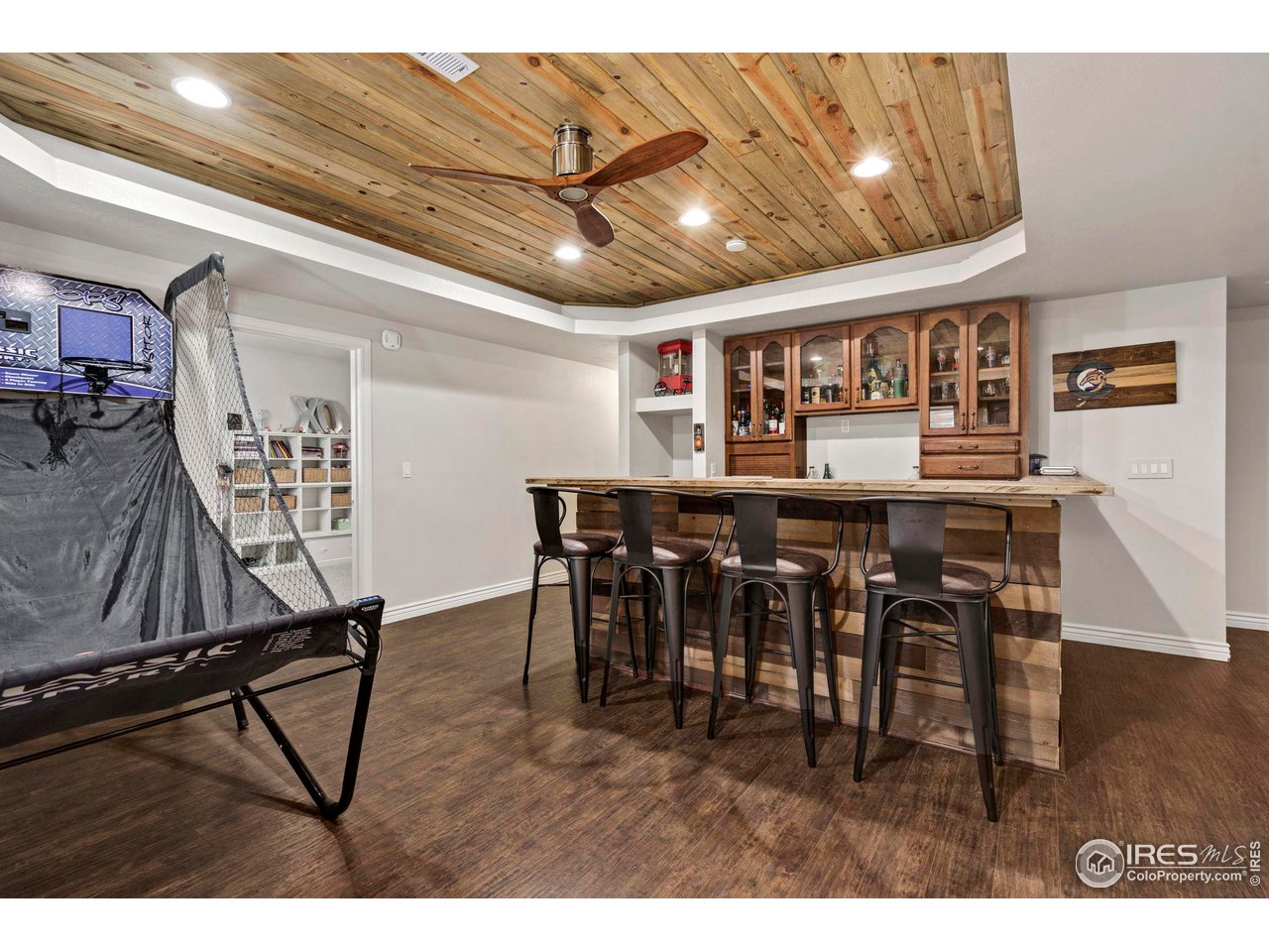 7702 Plateau Road Greeley, CO 80634 - Photo 28 of 40 Basement Bar Space to Entertain & Host Gatherings!