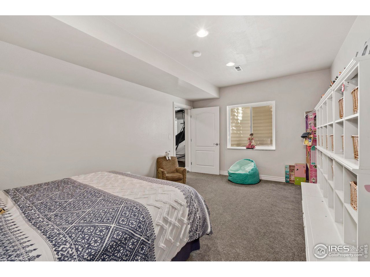 7702 Plateau Road Greeley, CO 80634 - Photo 29 of 40 Large Basement Bedroom- (6th Bedroom) with Large Closet & Natural Light