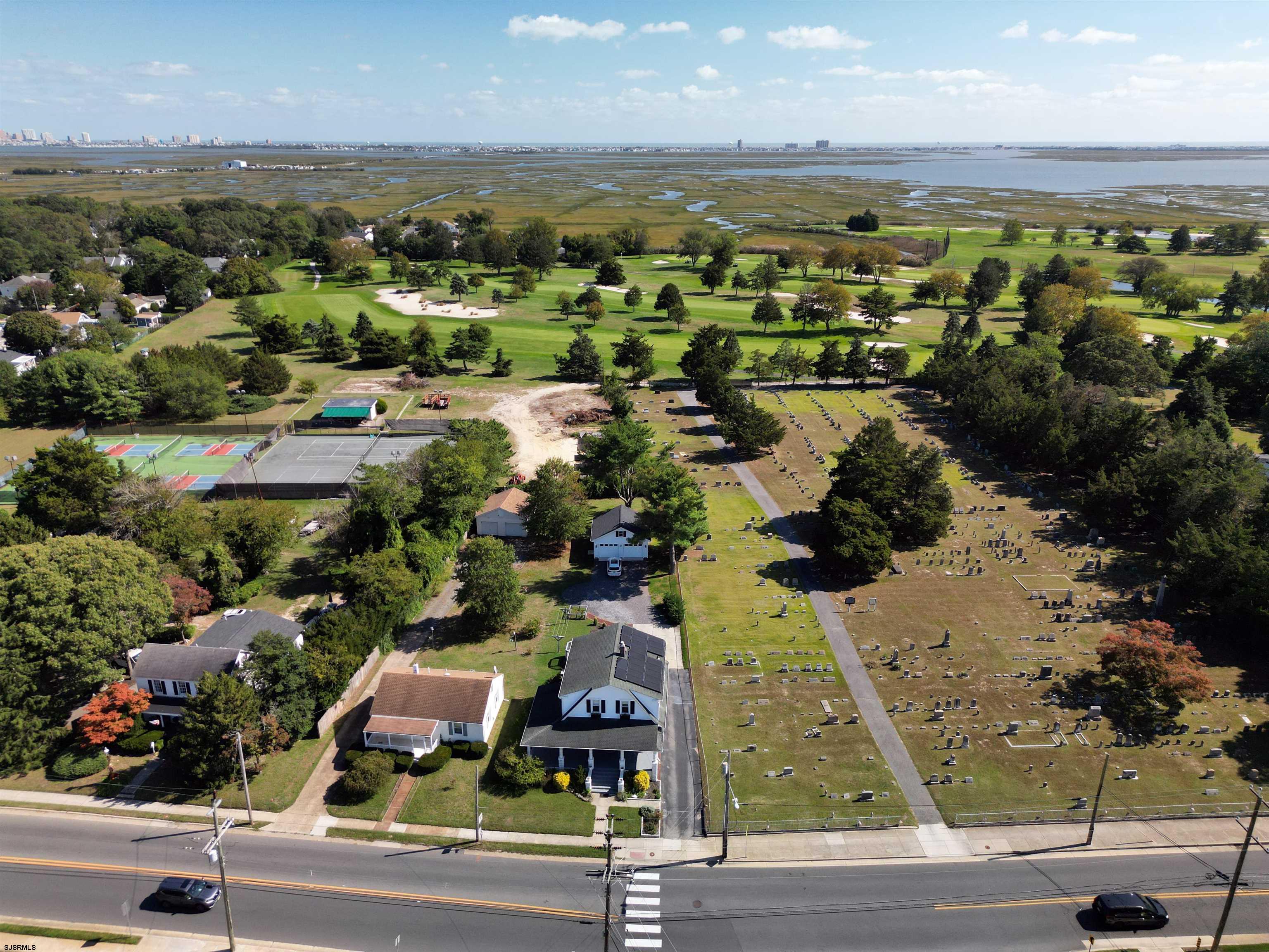 114 Shore Road, Unit YEARLY RENTAL Linwood, NJ 08221 - Photo 36 of 39 an aerial view of residential houses with outdoor space