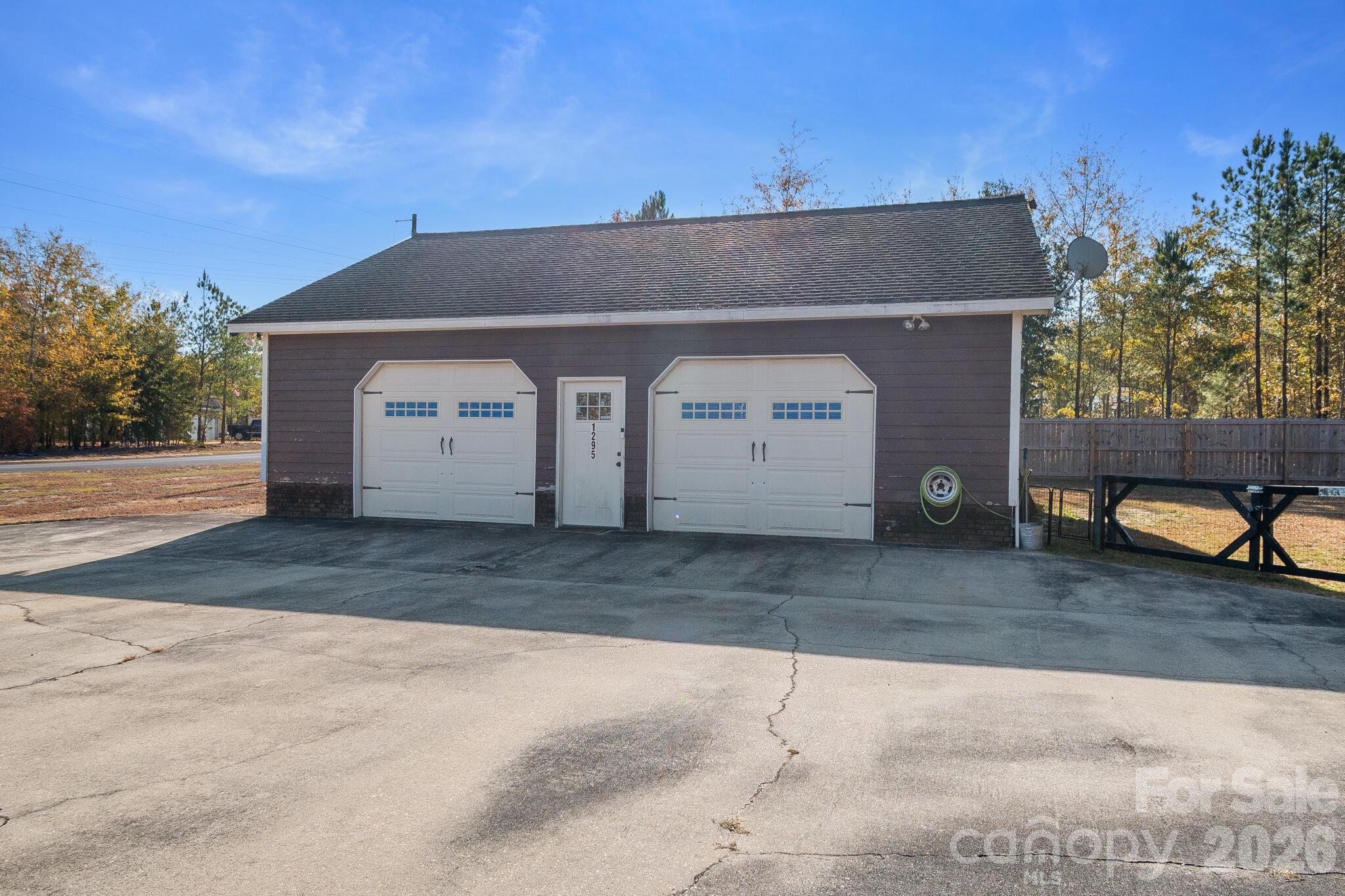 1295 Cattle Ridge Road Cheraw, SC 29520 - Photo 5 of 21 a view of a car garage