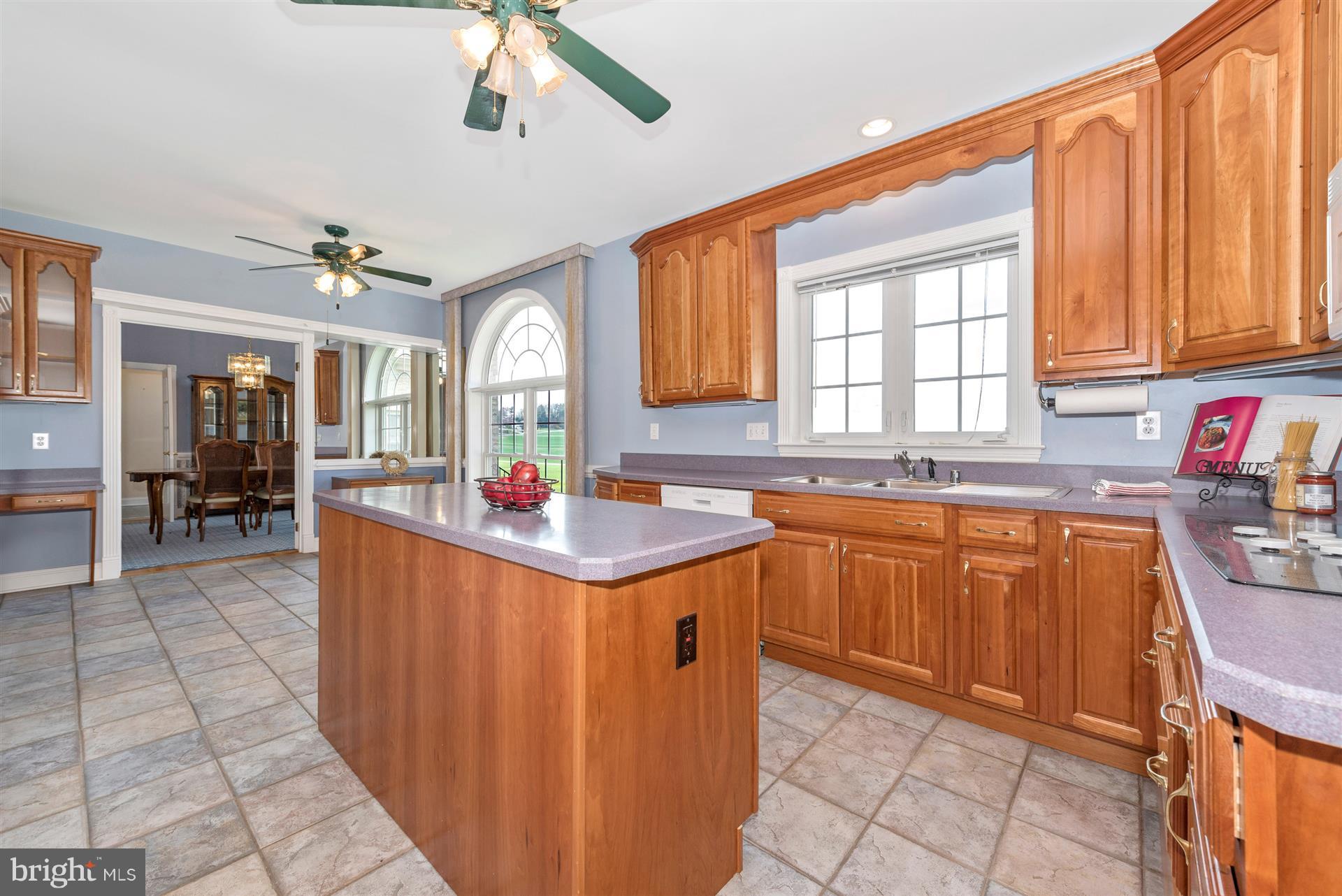 6445 New London Road New Market, MD 21774 - Photo 9 of 30 Island Kitchen & Breakfast Area