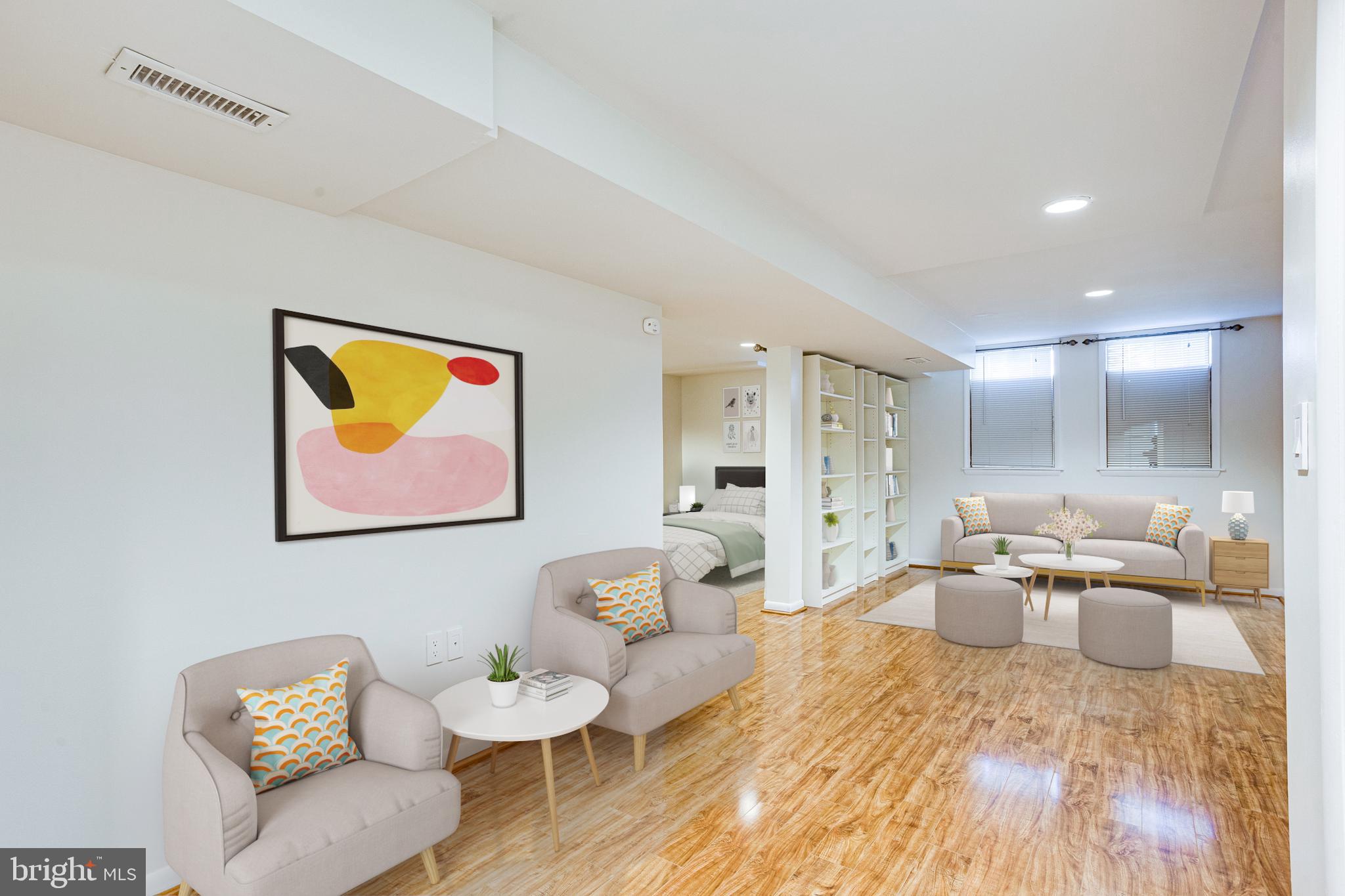 11300 Classical Lane Silver Spring, MD 20901 - Photo 38 of 50 Virtually Staged- Lower Level Potential Suite