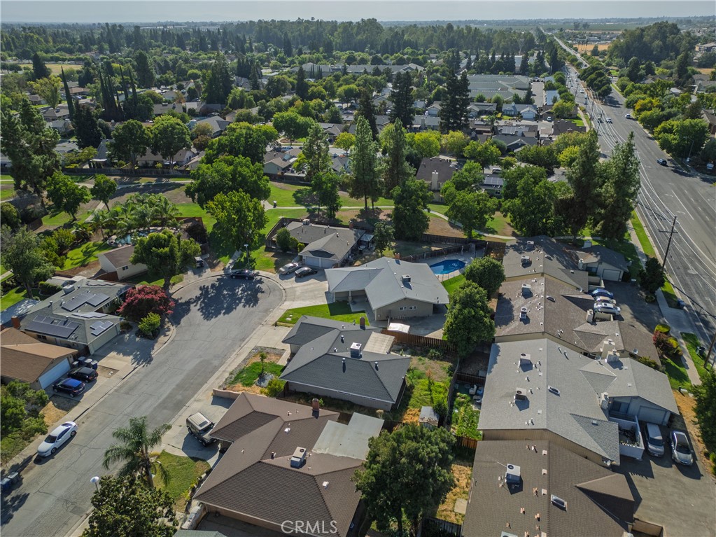 749 Junipero Court Merced, CA 95348 - Photo 43 of 57 an aerial view of residential house with outdoor space
