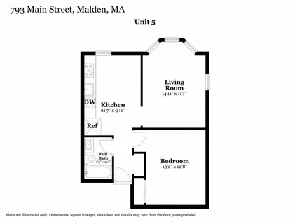 $295,000 | 793 Main Street, Unit 5, Malden, MA 02148