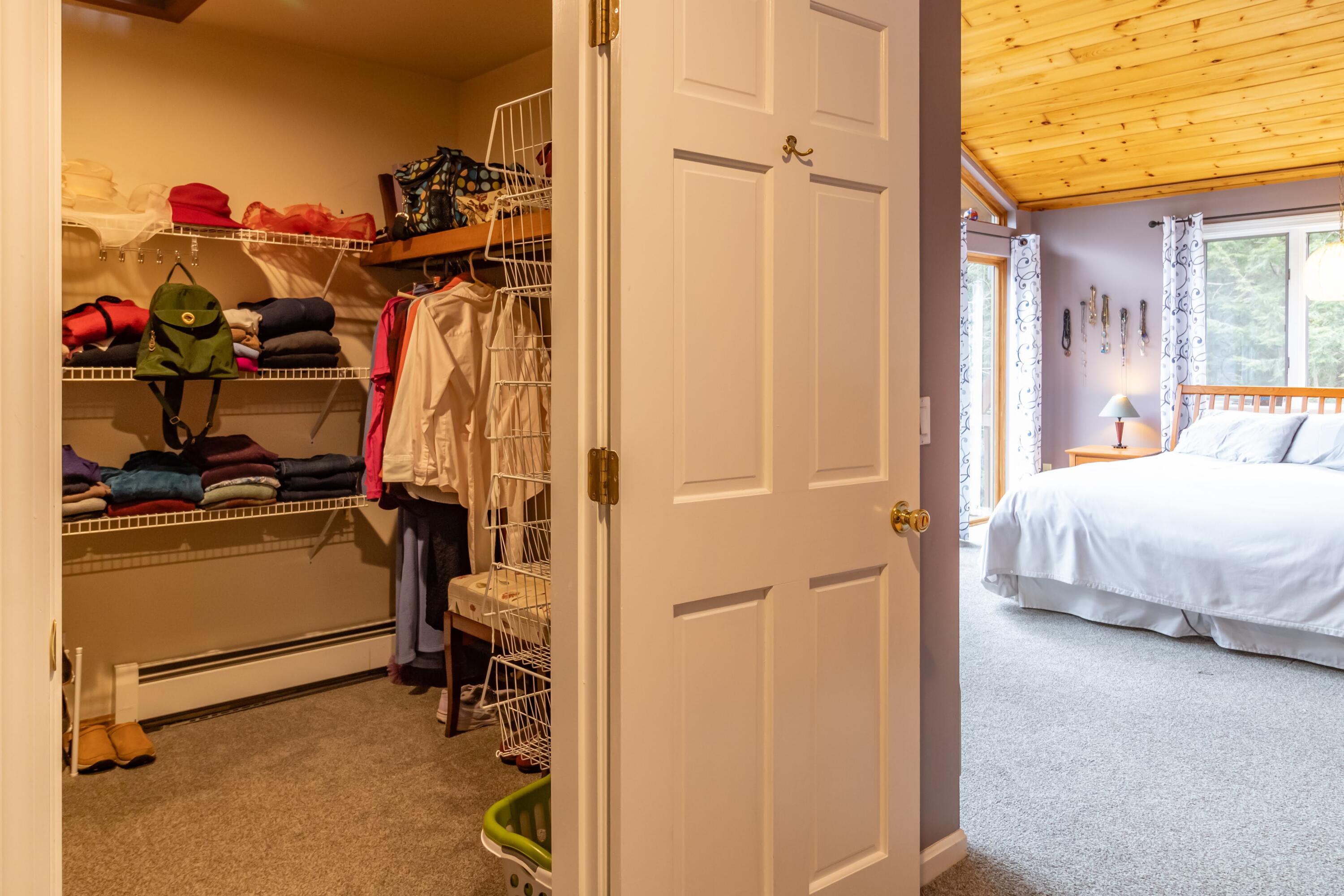 81 Papermill Road Hampden, ME 04444 - Photo 50 of 76 Master walk-in closet