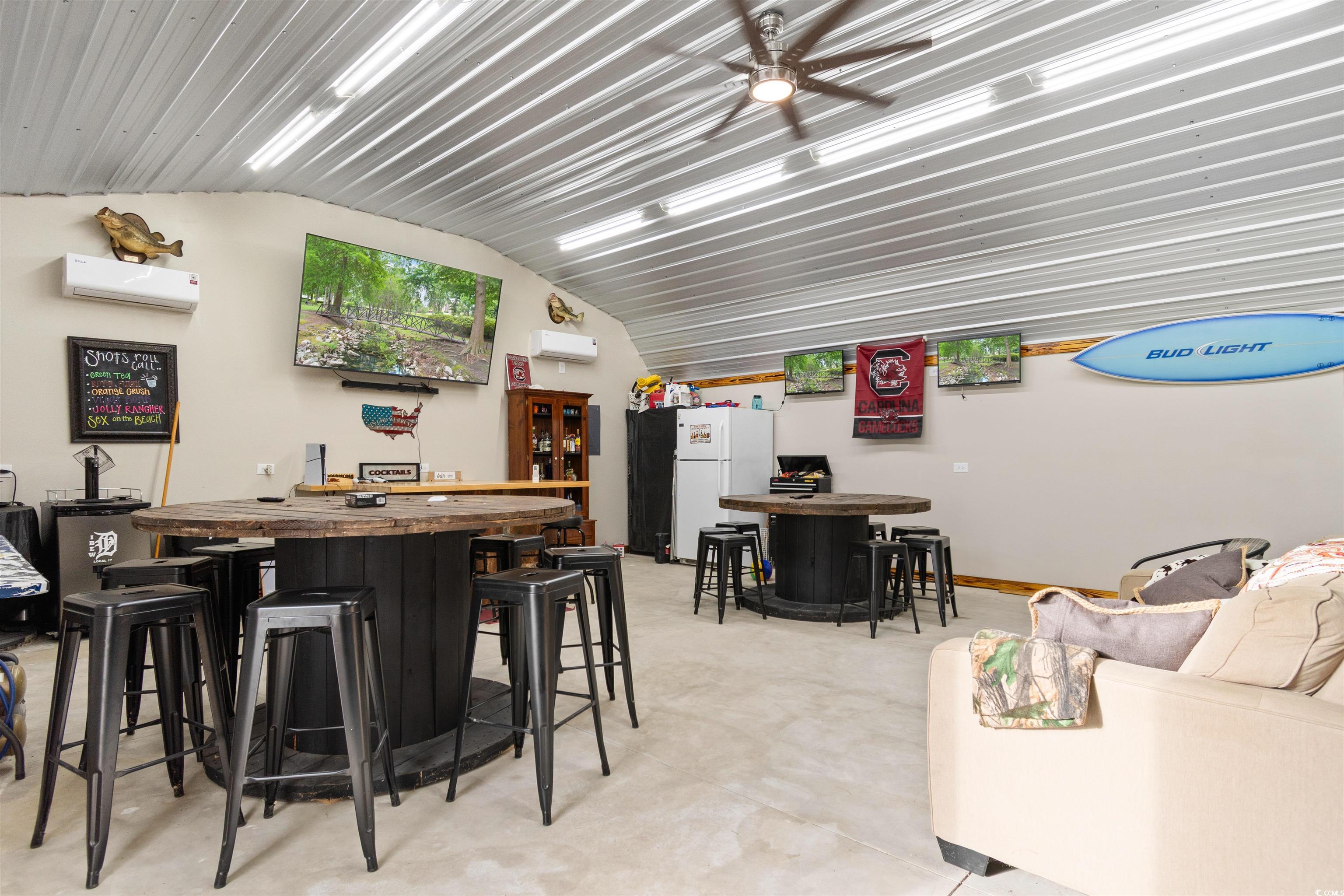 3753 Edwards Road Aynor, SC 29544 - Photo 29 of 38 Bar area with freestanding refrigerator