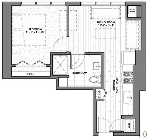 $1,701 | 270 Hennepin Avenue, Unit 1019, Minneapolis, MN 55401