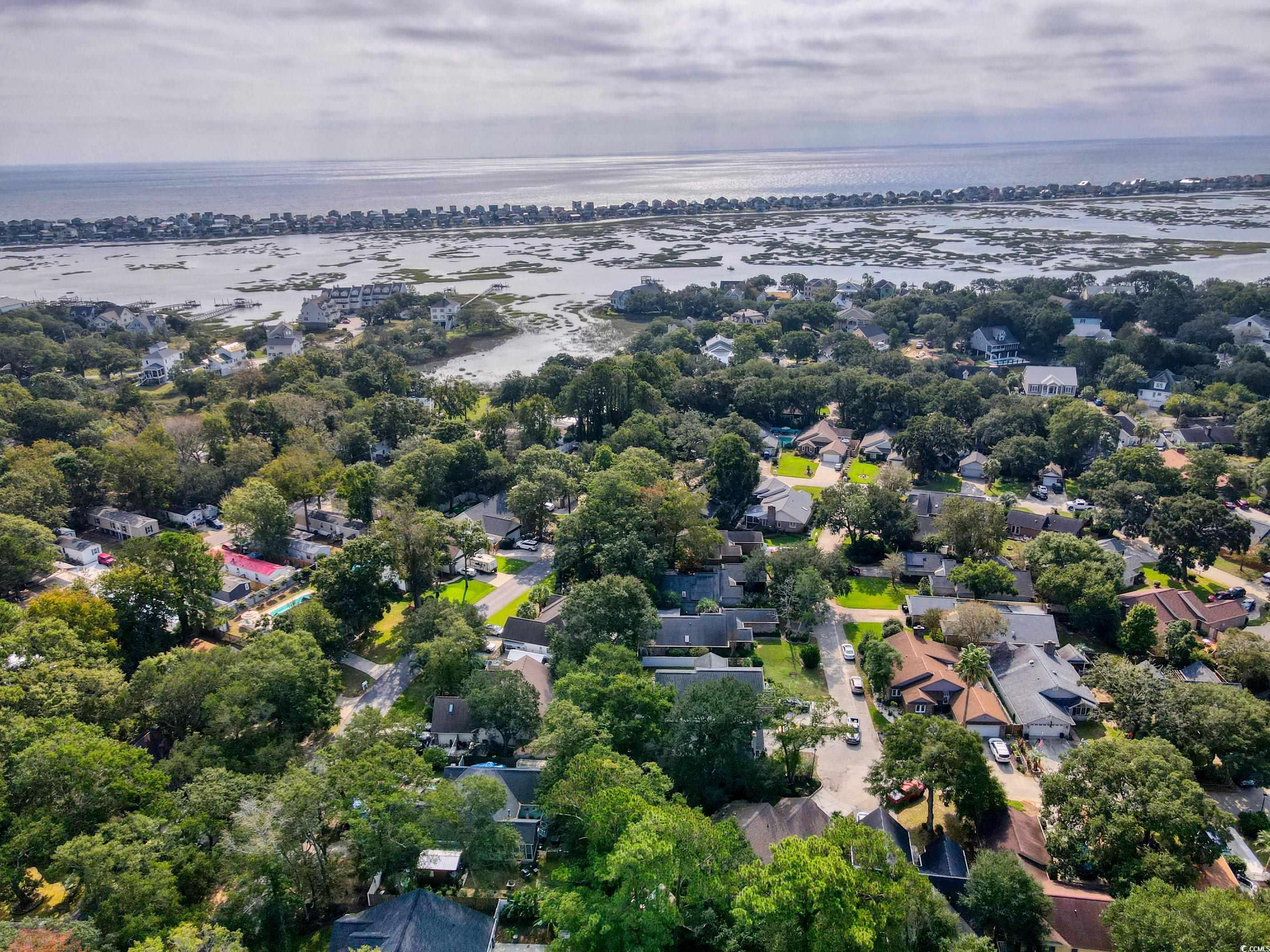 752 Kittiwake Lane Murrells Inlet, SC 29576 - Photo 3 of 35 Bird's eye view with a water view