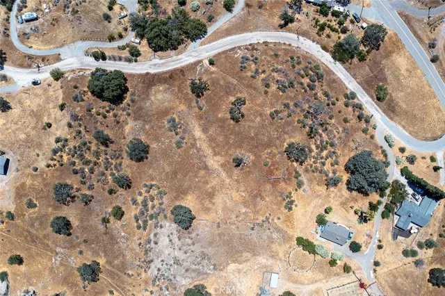 an aerial view of a houses