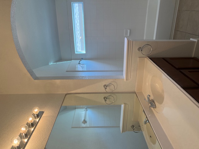 1374 Red Stag Place Round Rock, TX 78665 - Photo 27 of 34 Full bathroom featuring vanity, light tile patterned floors, and bathtub / shower combination