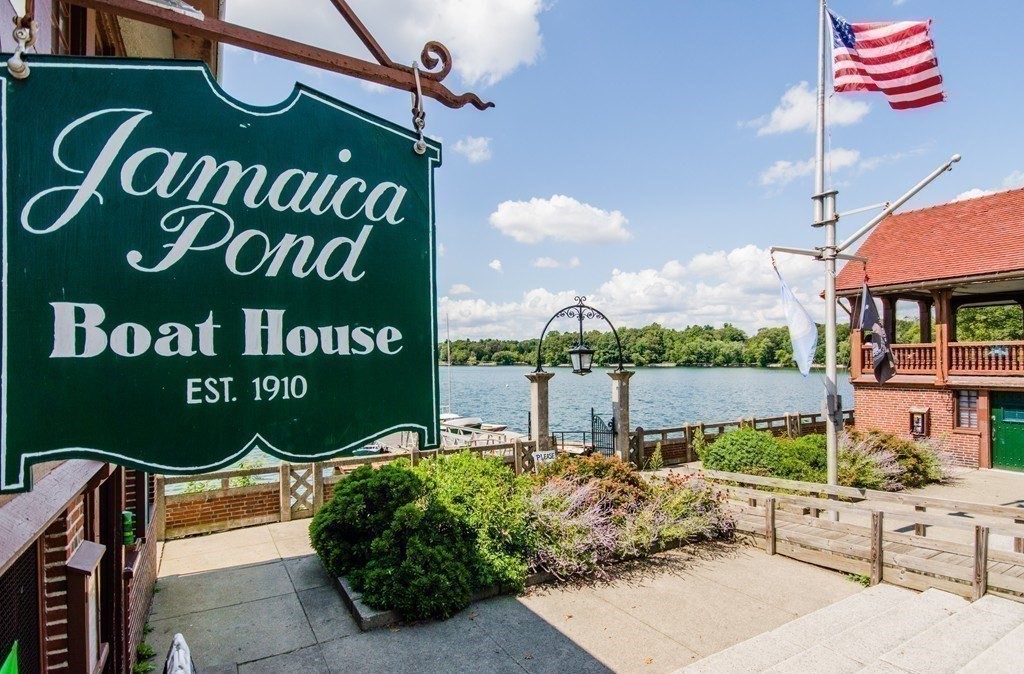 91 Bynner Street, Unit 1 Boston, MA 02130 - Photo 31 of 35 a sign on the side of a building