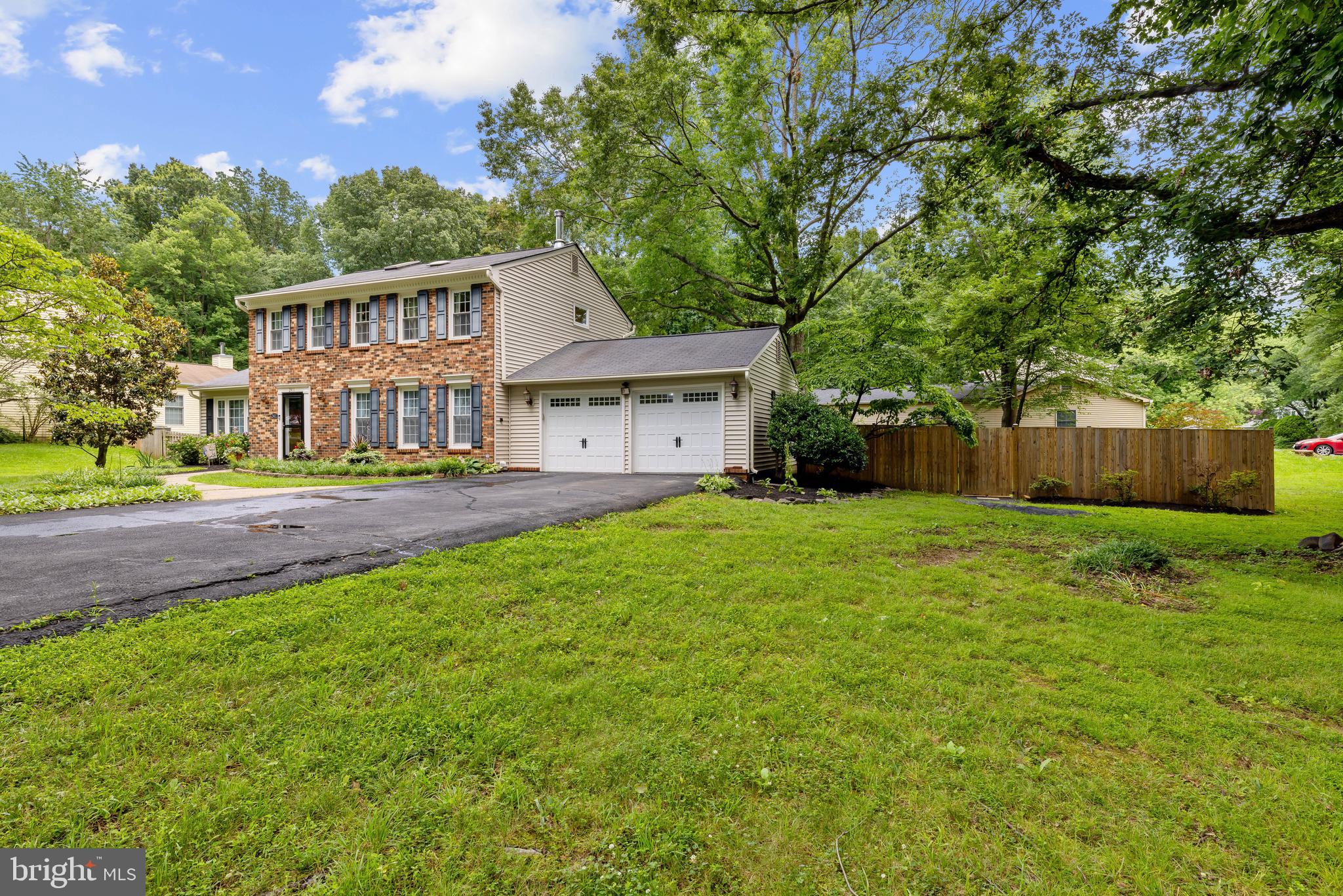 2411 Rosedown Drive Reston, VA 20191 - Photo 11 of 39 front of home on large .58 lot