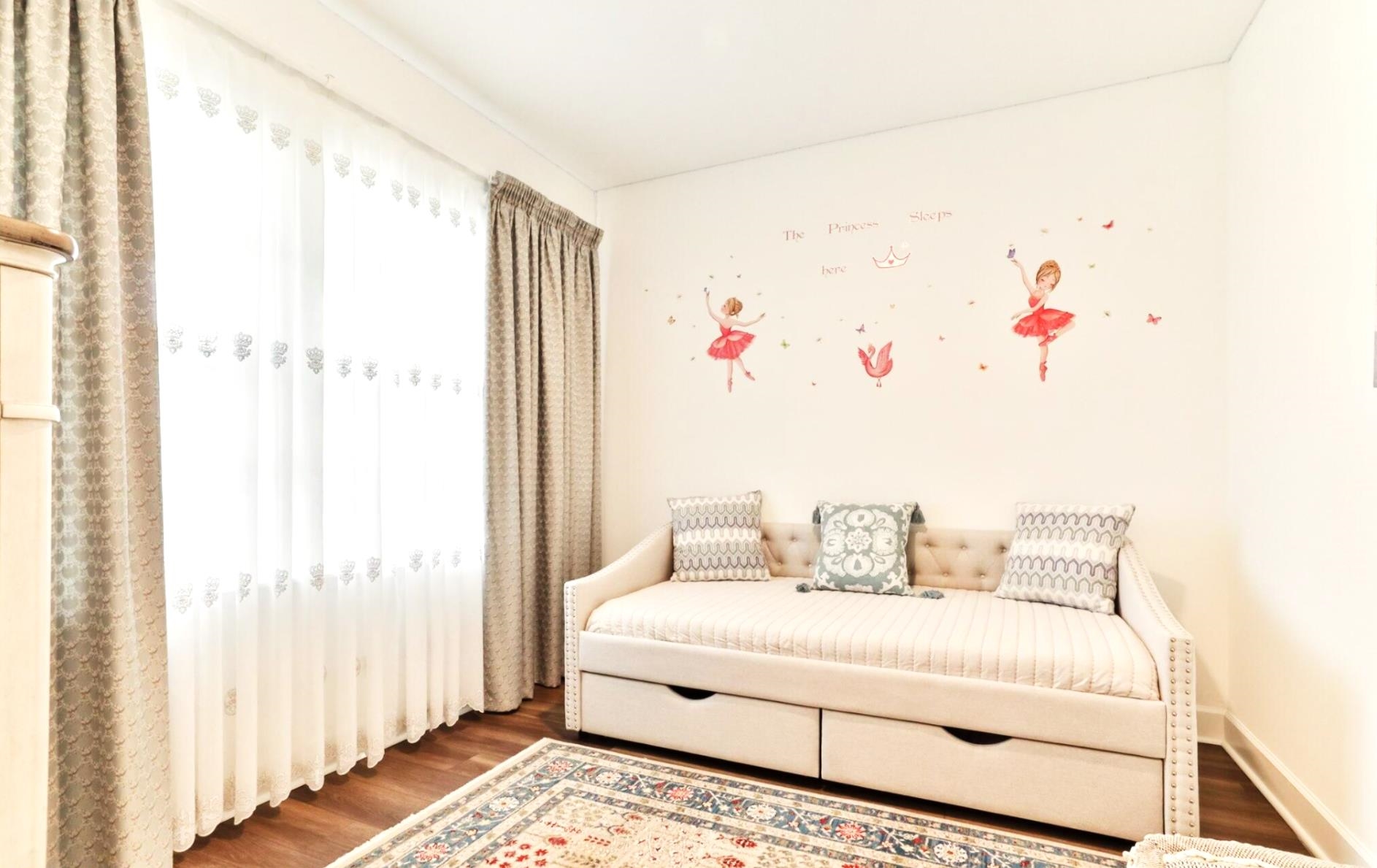 48 Martha Ct Street St. Augustine, FL 32092 - Photo 9 of 11 a white bed sitting in a room next to a window