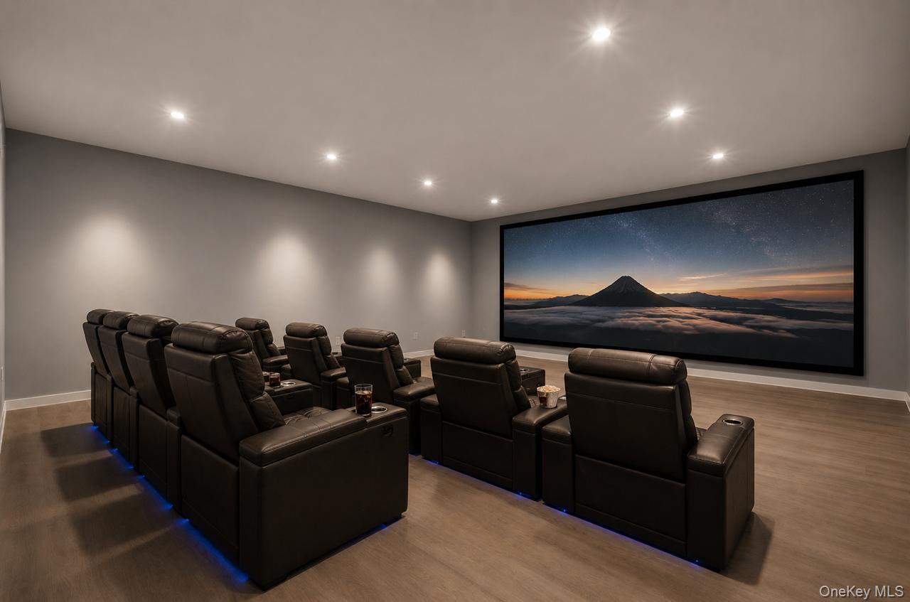 41 Mead Road Armonk, NY 10504 - Photo 32 of 48 Virtually Staged Cinema Room
