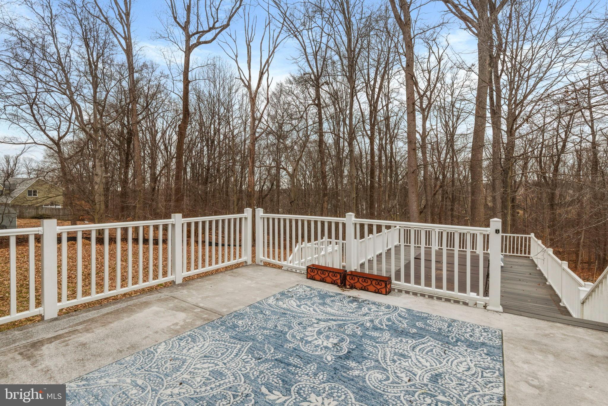 900 East Wheel Road Bel Air, MD 21015 - Photo 43 of 54 Serene deck overlooking tranquil woods.
