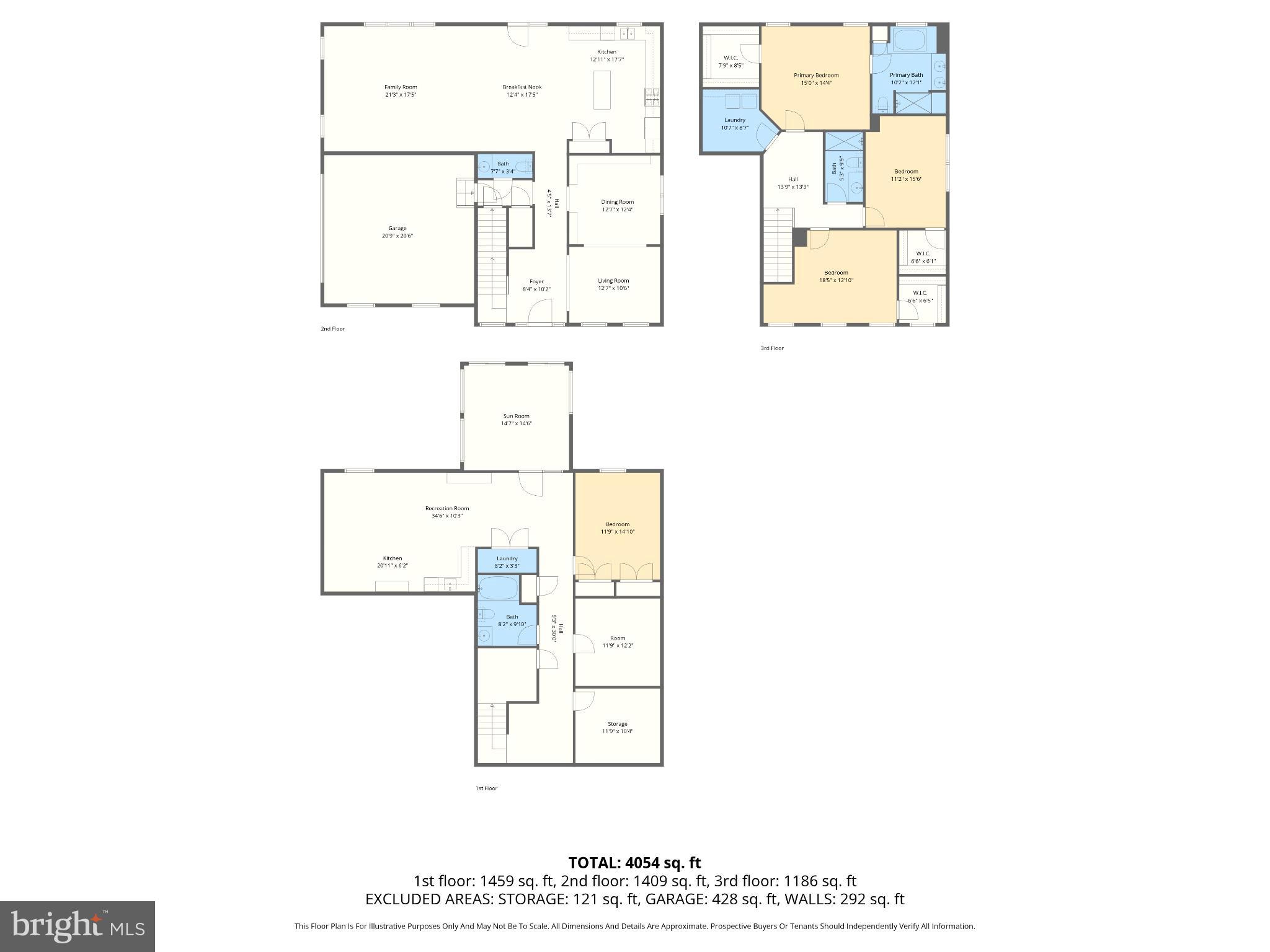 900 East Wheel Road Bel Air, MD 21015 - Photo 54 of 54 Spacious multi-level floor plan layout.