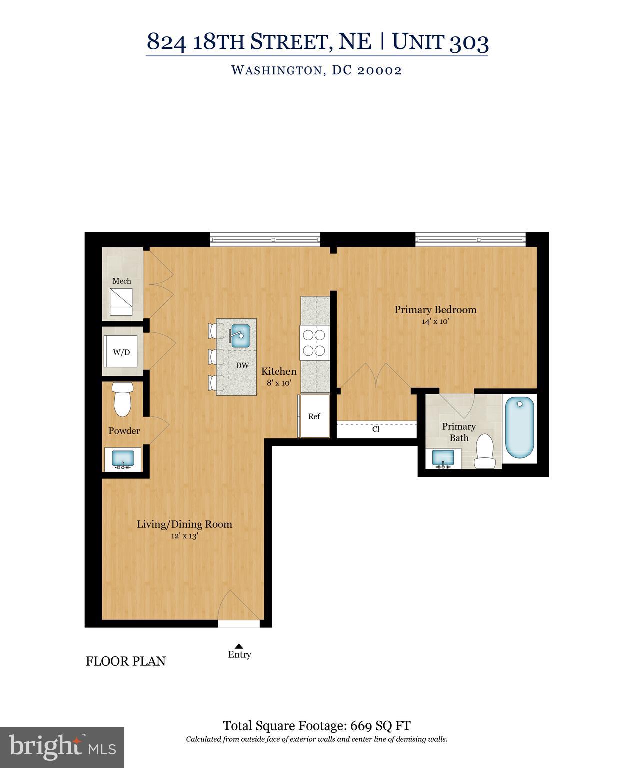 824 18th Street Northeast, Unit 303 Washington, DC 20002 - Photo 17 of 17